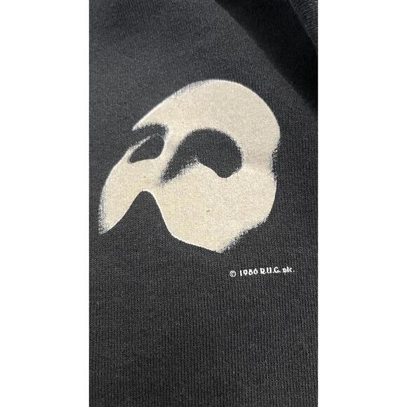 VINTAGE 1986 PHANTOM OF THE OPERA CREWNECK - Picture 2 of 8